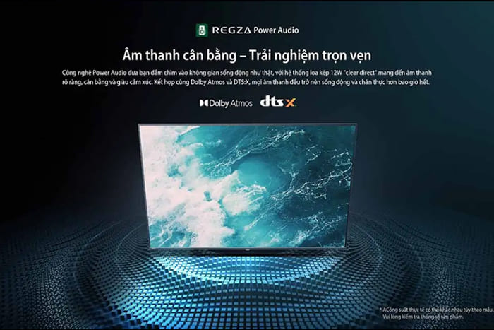 Smart Tivi QLED Toshiba AI 4K 55 inch 55M450RP